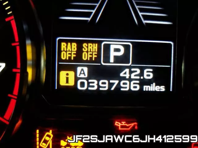 JF2SJAWC6JH412599 фото 7