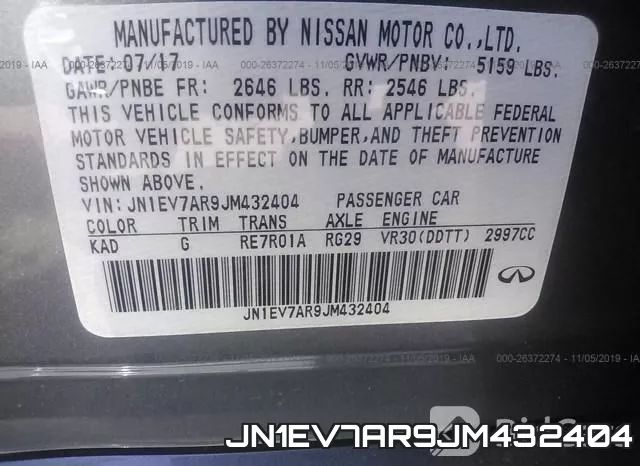 JN1EV7AR9JM432404 фото 10