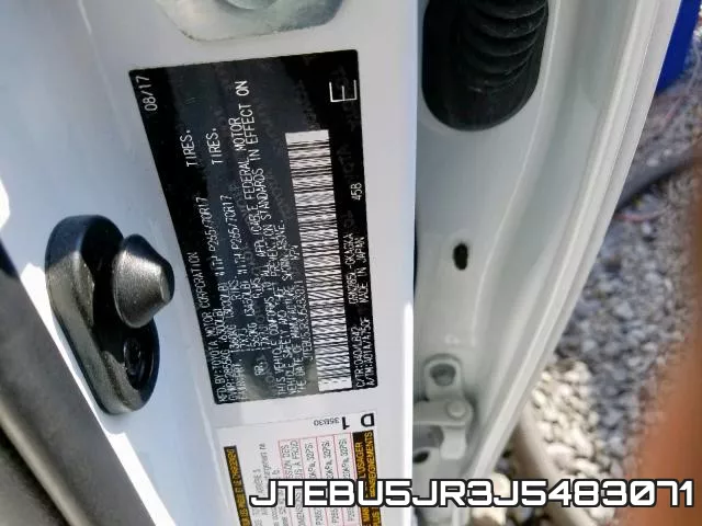 JTEBU5JR3J5483071 фото 2