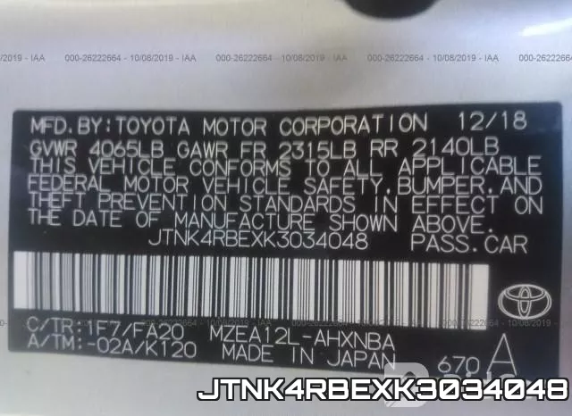 JTNK4RBEXK3034048 фото 10