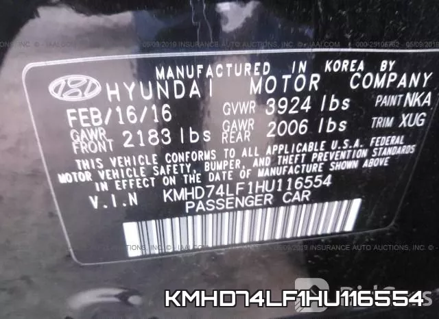 KMHD74LF1HU116554 фото 10