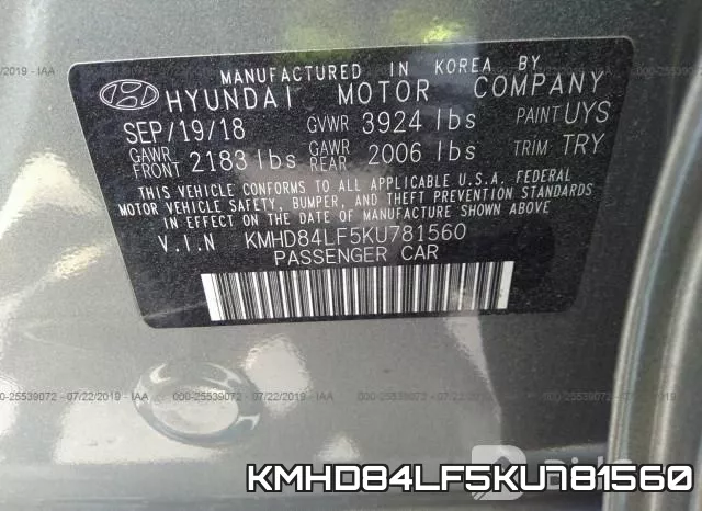 KMHD84LF5KU781560 фото 10