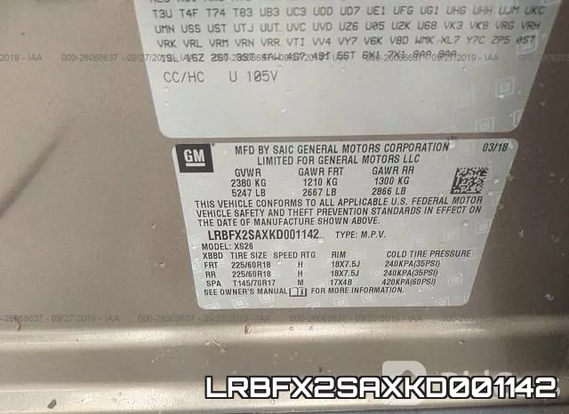 LRBFX2SAXKD001142 фото 10