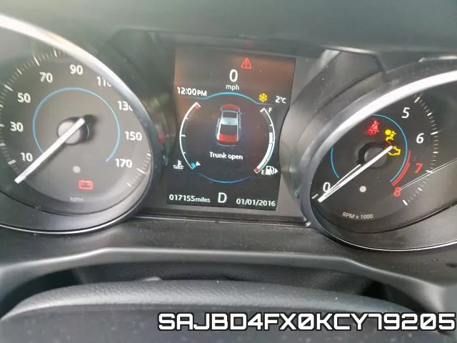 SAJBD4FX0KCY79205 фото 9