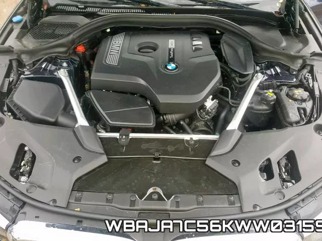 WBAJA7C56KWW03159 фото 8