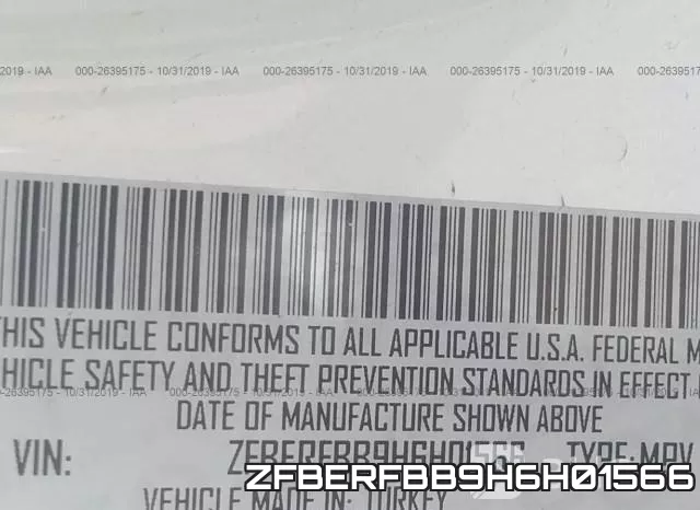 ZFBERFBB9H6H01566 фото 10