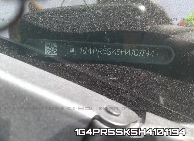 1G4PR5SK5H4101194 фото 10