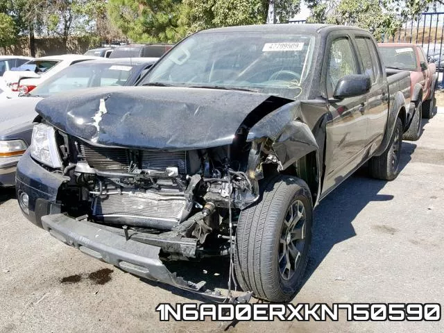 1N6AD0ERXKN750590 фото 3