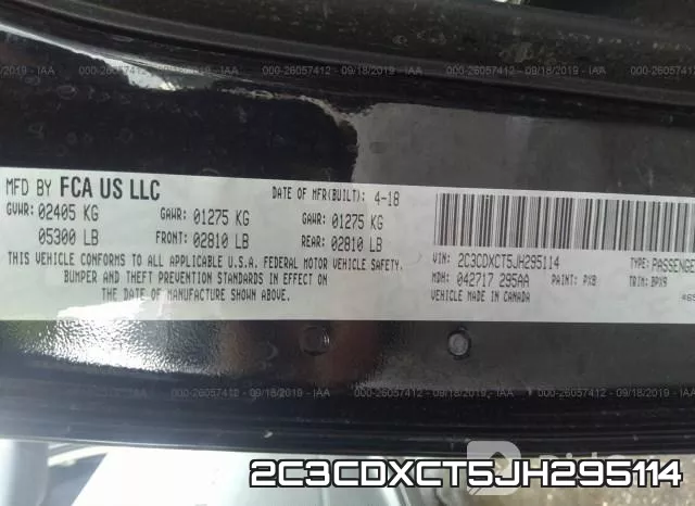 2C3CDXCT5JH295114 фото 10