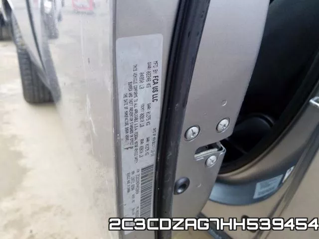 2C3CDZAG7HH539454 фото 2
