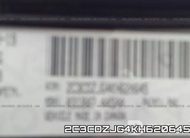 2C3CDZJG4KH620645 фото 10