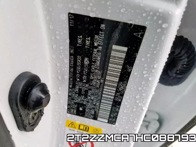 2T2ZZMCA7HC088793 фото 2
