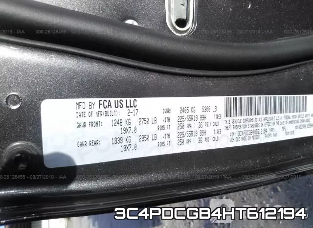 3C4PDCGB4HT612194 фото 10