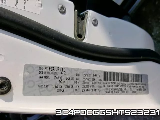 3C4PDCGG5HT523231 фото 2