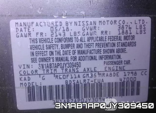 3N1AB7AP0JY309450 фото 10