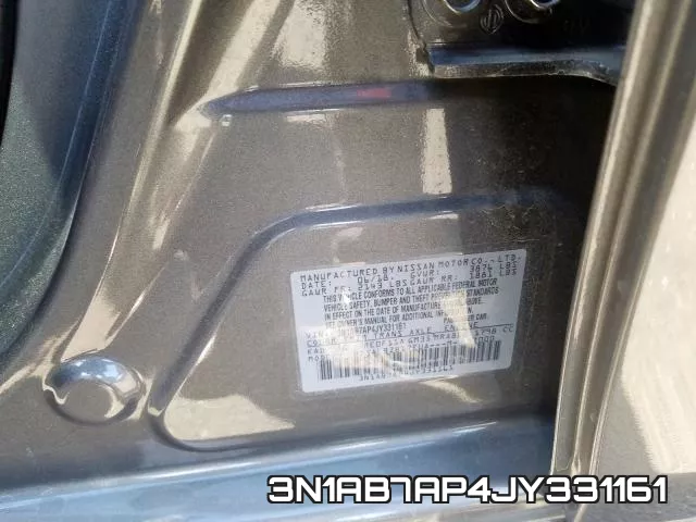 3N1AB7AP4JY331161 фото 2