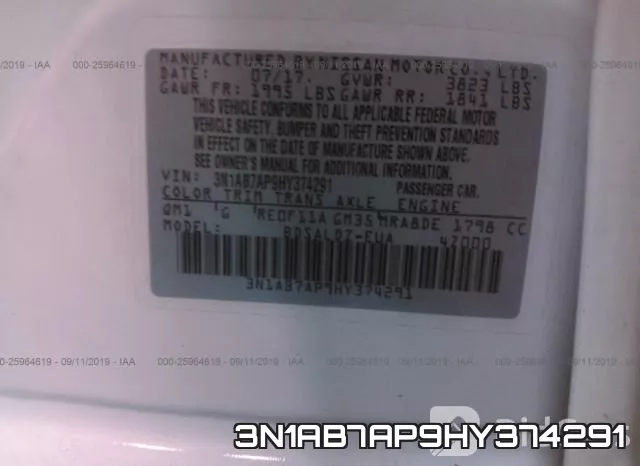 3N1AB7AP9HY374291 фото 10