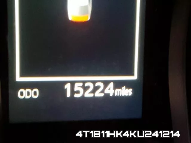 4T1B11HK4KU241214 фото 8