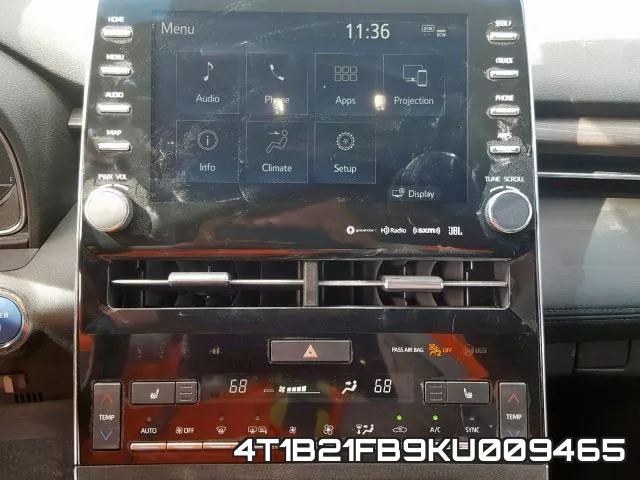 4T1B21FB9KU009465 фото 10
