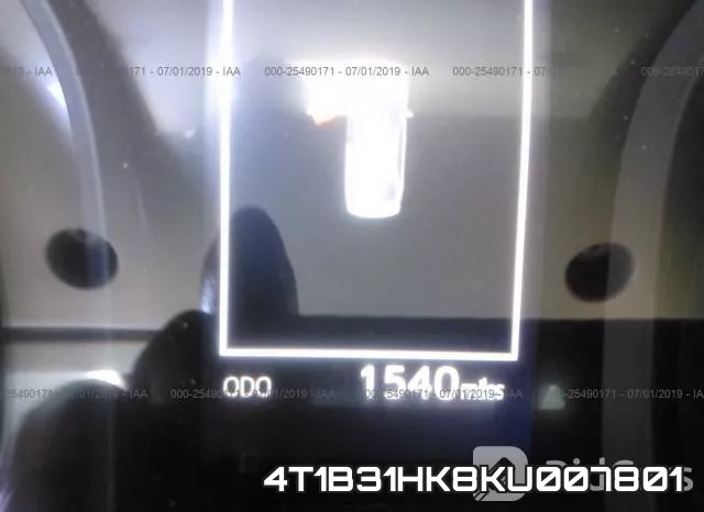 4T1B31HK8KU007801 фото 8