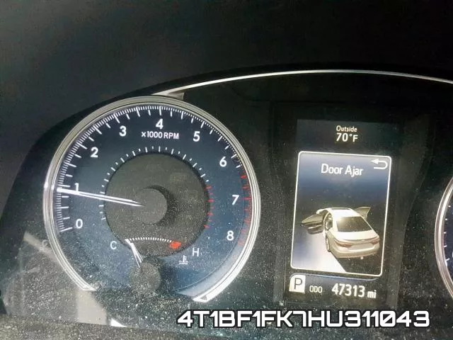 4T1BF1FK7HU311043 фото 9