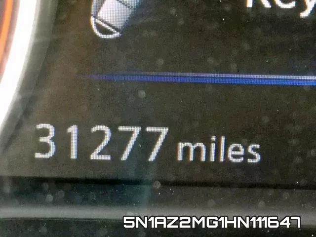 5N1AZ2MG1HN111647 фото 9