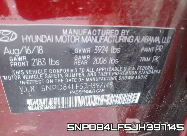 5NPD84LF5JH397145 фото 10