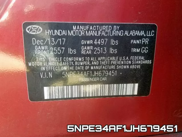 5NPE34AF1JH679451 фото 2