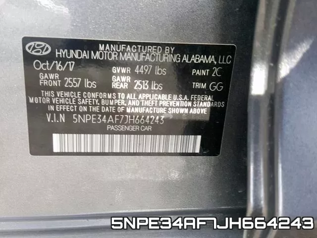 5NPE34AF7JH664243 фото 2