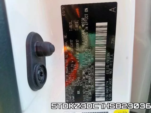 5TDKZ3DC7HS823036 фото 2
