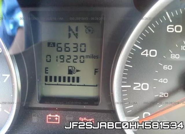 JF2SJABC0HH581534 фото 8