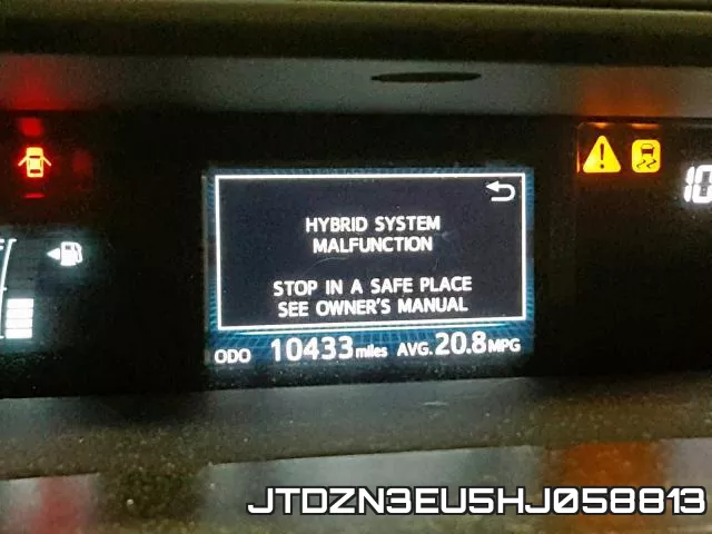 JTDZN3EU5HJ058813 фото 9