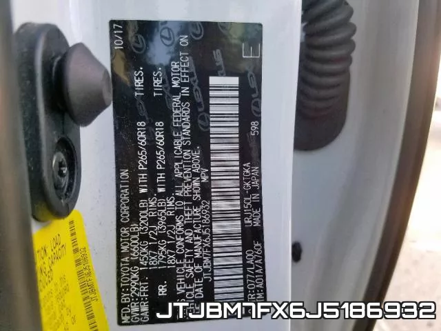 JTJBM7FX6J5186932 фото 2