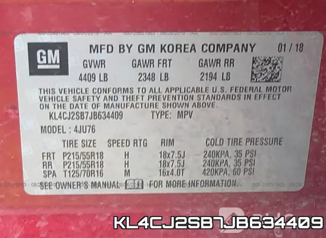 KL4CJ2SB7JB634409 фото 10