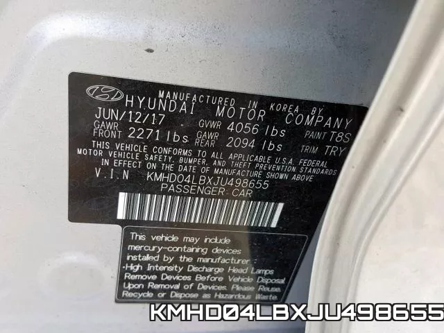 KMHD04LBXJU498655 фото 2
