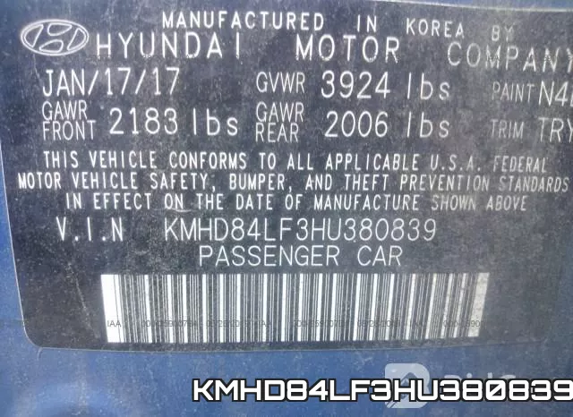 KMHD84LF3HU380839 фото 10