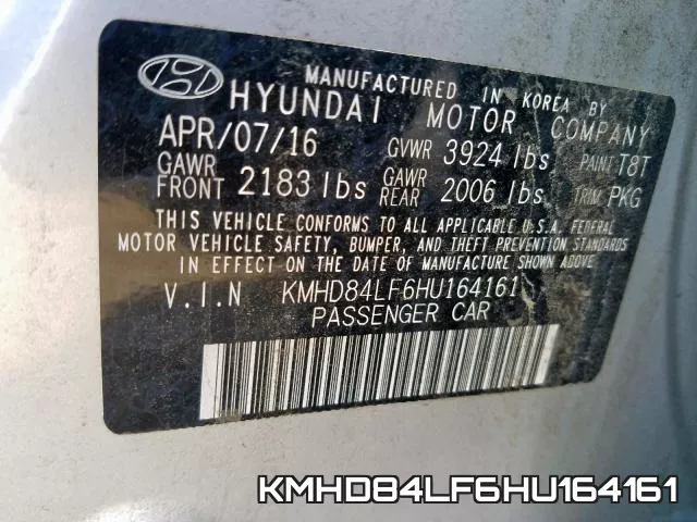 KMHD84LF6HU164161 фото 2