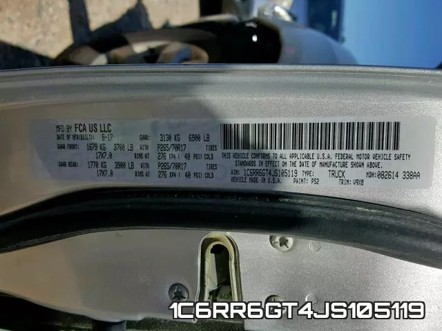 1C6RR6GT4JS105119 фото 2