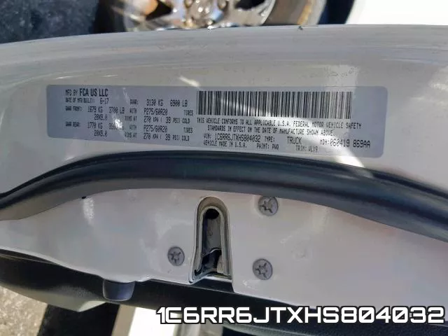 1C6RR6JTXHS804032 фото 2