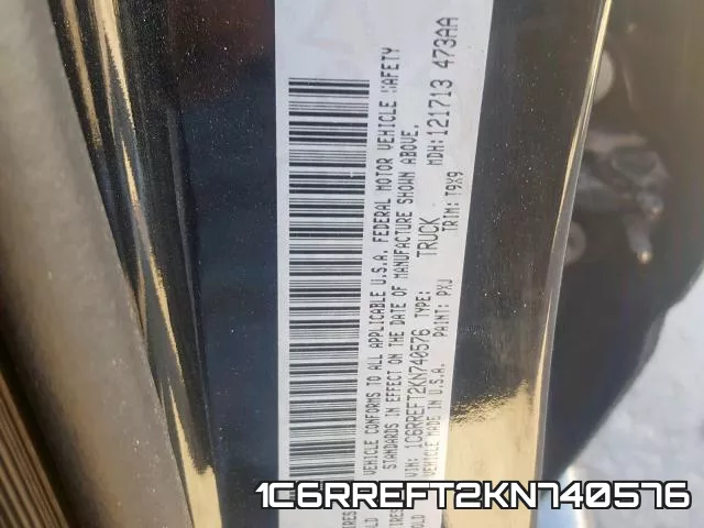 1C6RREFT2KN740576 фото 2