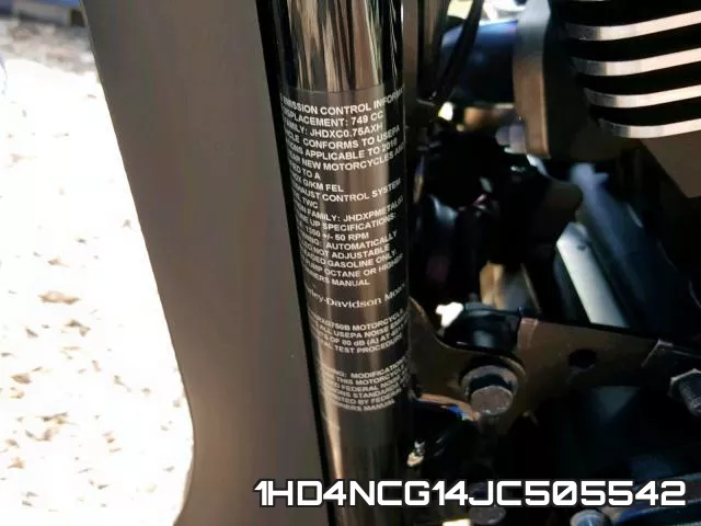 1HD4NCG14JC505542 фото 2