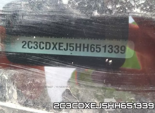 2C3CDXEJ5HH651339 фото 10