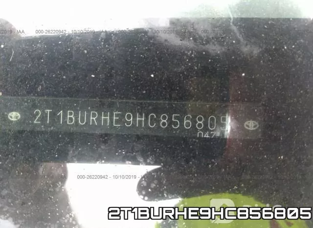 2T1BURHE9HC856805 фото 10