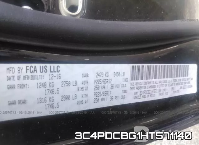 3C4PDCBG1HT571140 фото 10