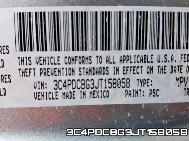 3C4PDCBG3JT158058 фото 2