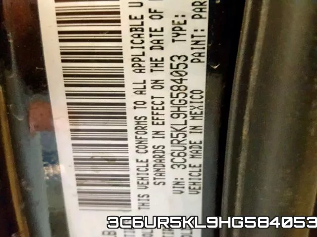 3C6UR5KL9HG584053 фото 2