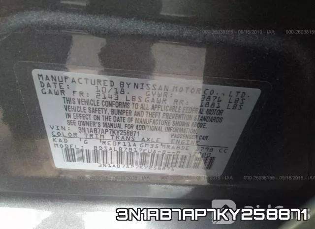 3N1AB7AP7KY258871 фото 10