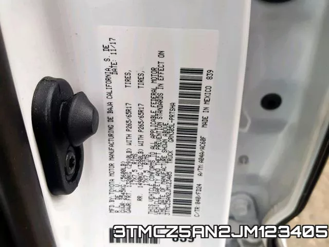 3TMCZ5AN2JM123405 фото 2