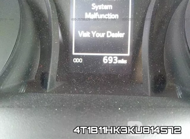 4T1B11HK3KU814572 фото 8