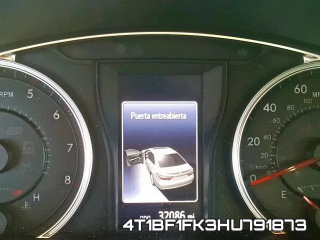 4T1BF1FK3HU791873 фото 9
